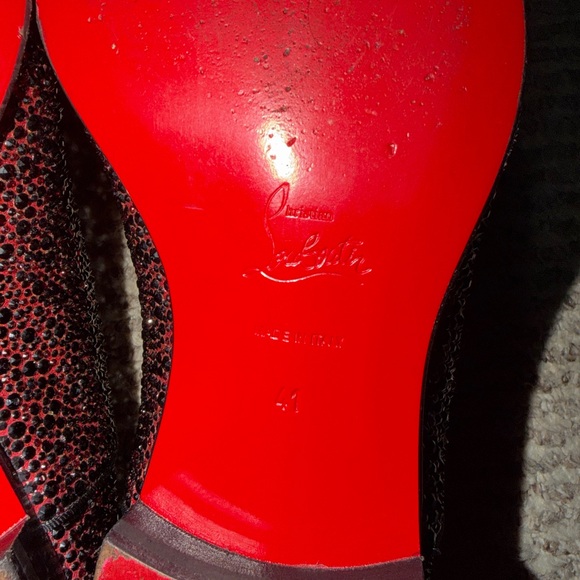 Christian Louboutin Greggo Strass 41 - Picture 8 of 10